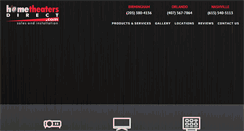 Desktop Screenshot of hometheatersdirect.com